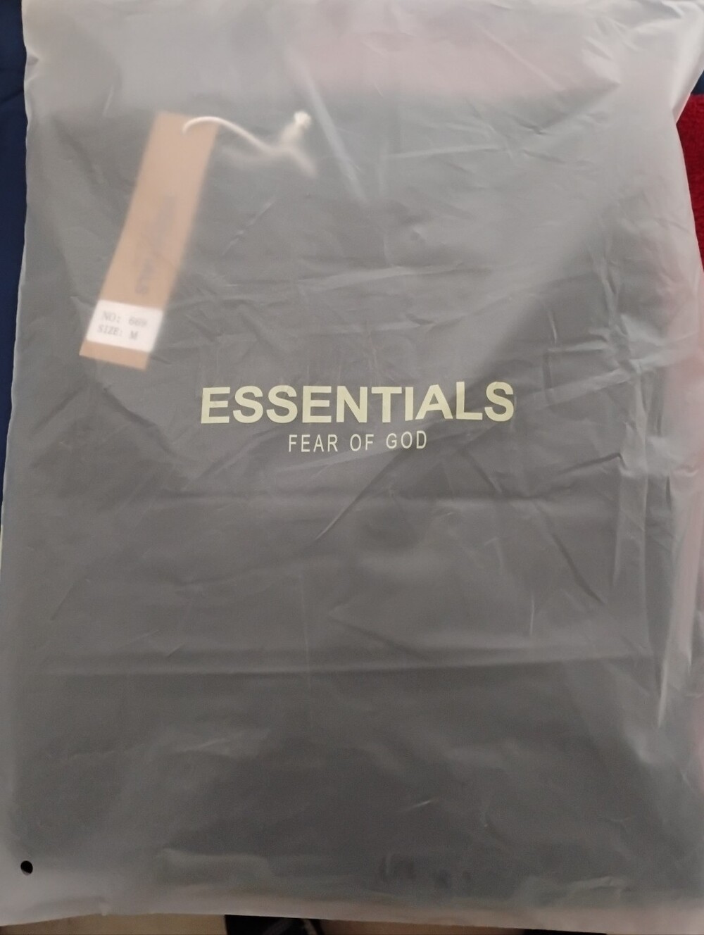 Fear of God Essentials Black Backpack - Minimalist Men’s Bag